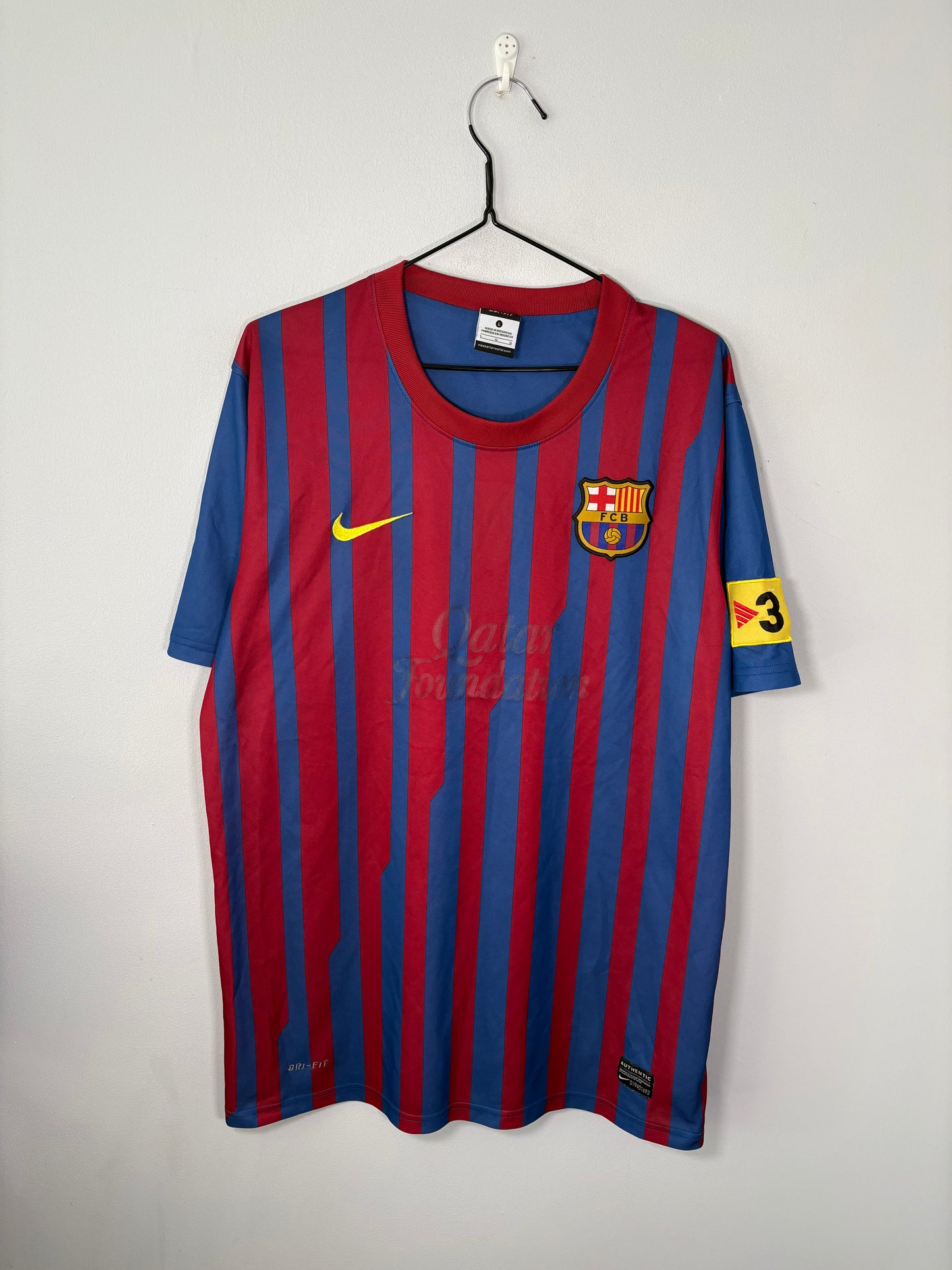 Barcelona Home Shirt 2011/12 (L)