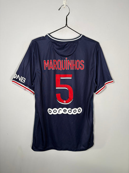 PSG Home Shirt 2020/21 Marquinhos (L)