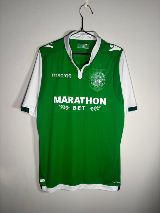 Hibernian Home Shirt 2017/18 (XXL)