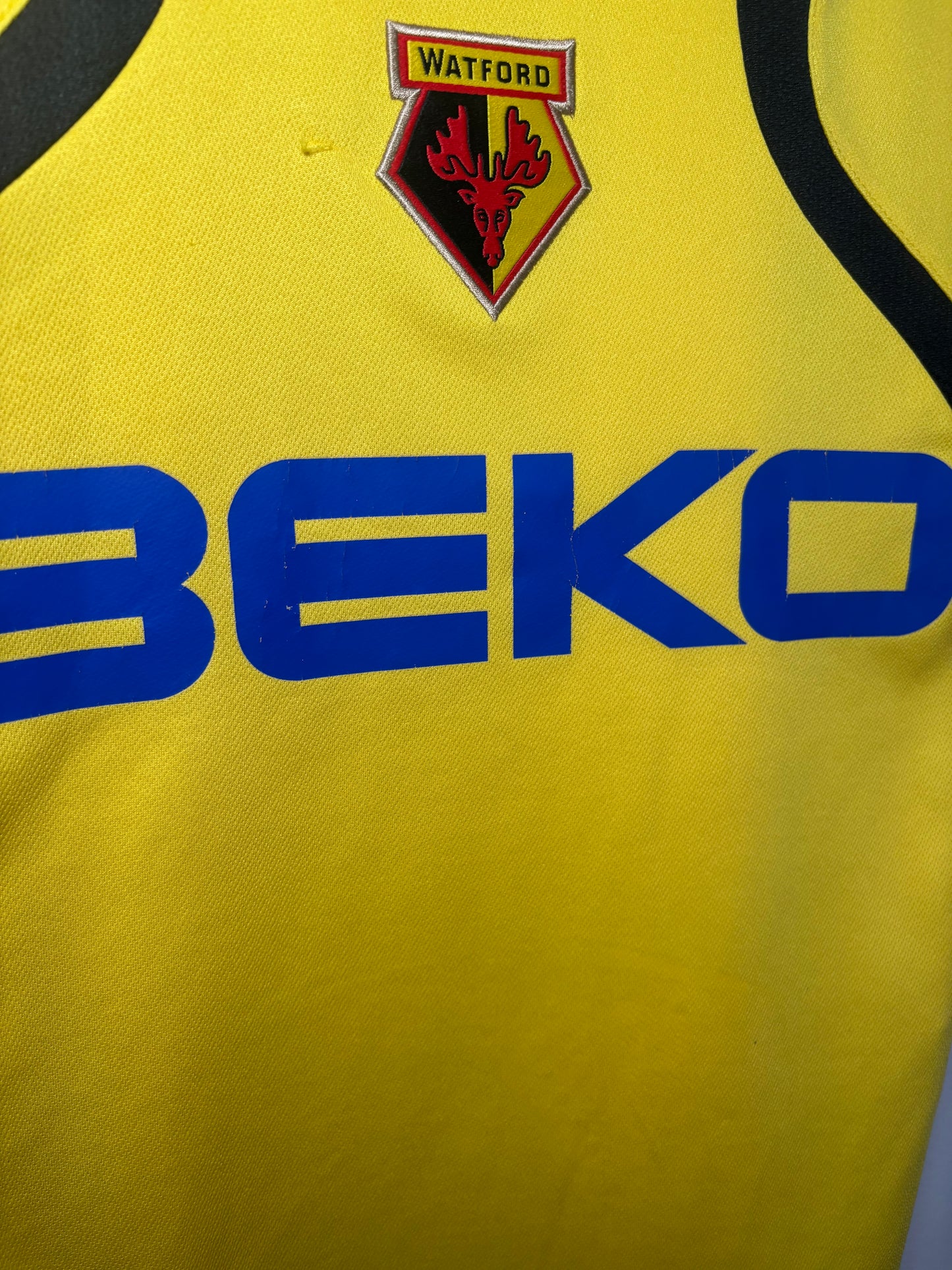 Watford Home Shirt 2007/08 Demerit (S)