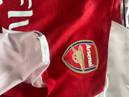 Arsenal Home Shirt 2018/19 Aubameyang Long Sleeve (S)