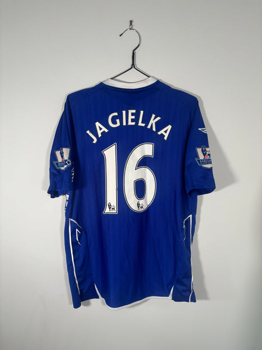 Everton Home Shirt 2007/08 Phil Jagielka (M)