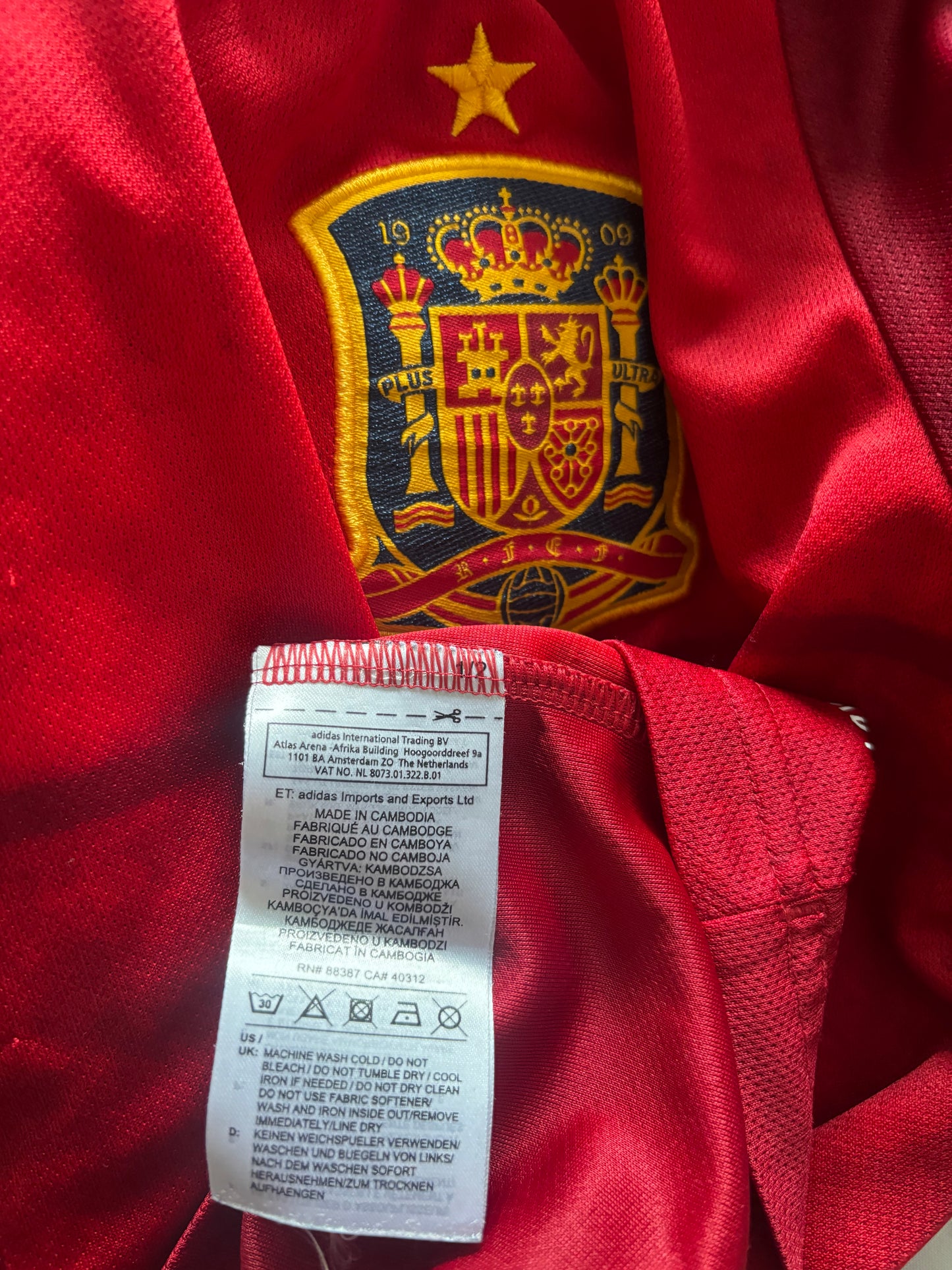 Spain Home Shirt 2020 (S)
