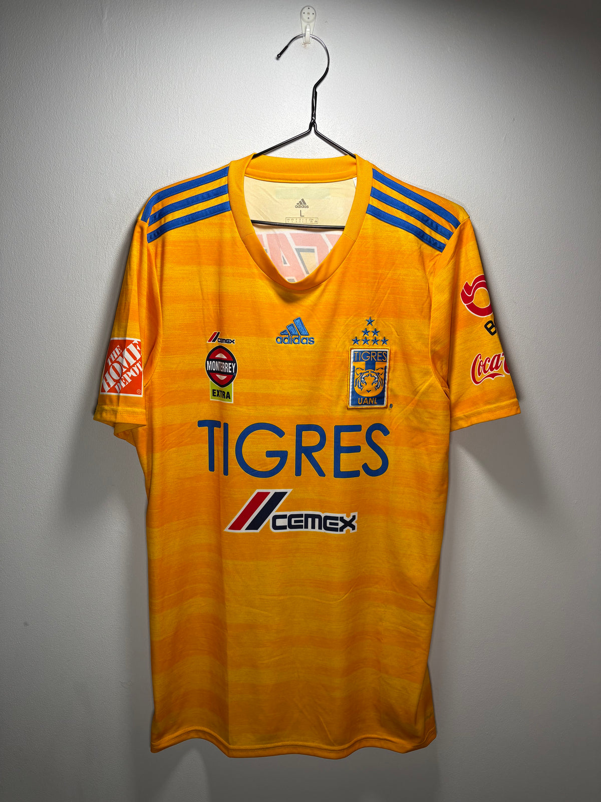 Tigres Authentic Uanl Home Shirt 2019/20 (L)