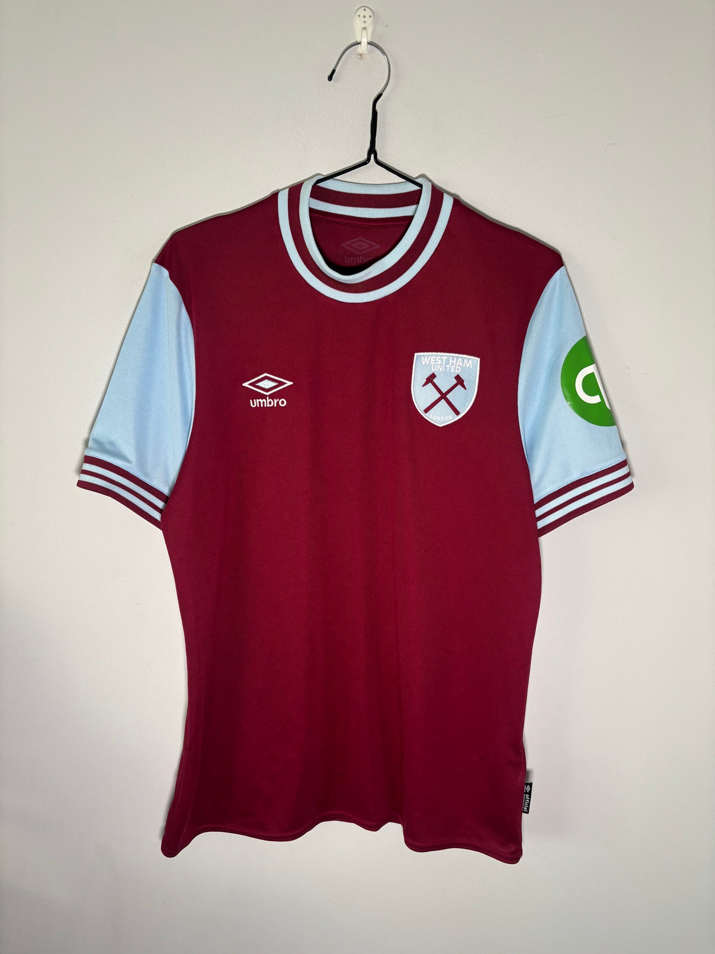 West Ham United Home Shirt 2021/22 (M)