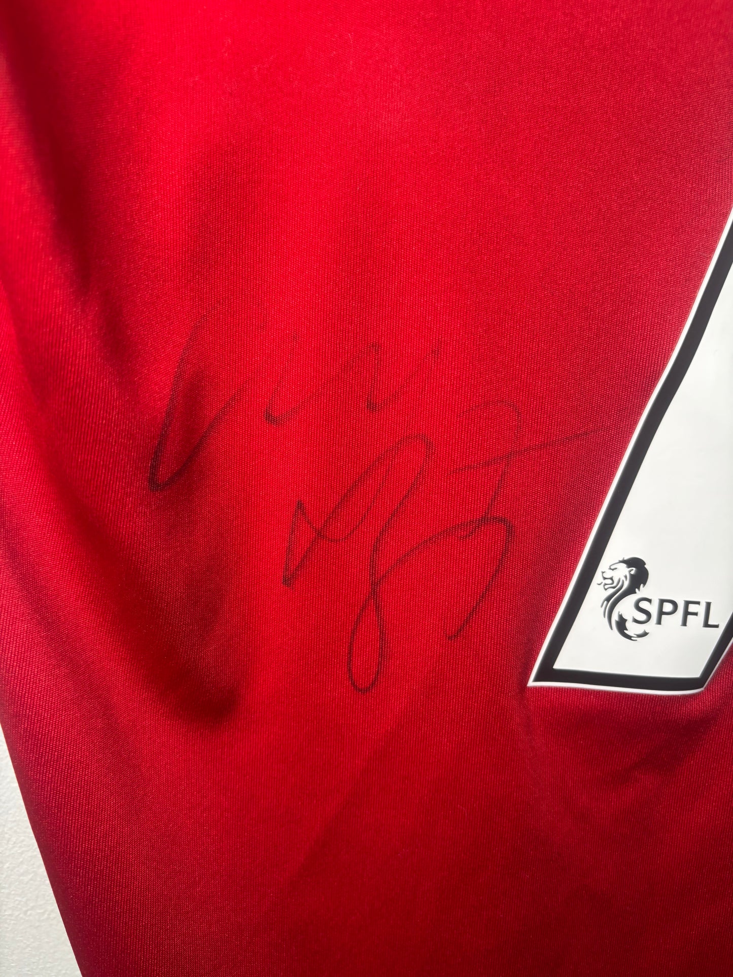 Aberdeen Home Shirt 2019/20 Bryson Signed (S)
