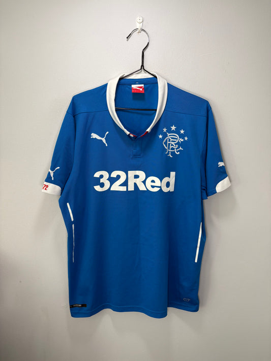 Maillot Domicile Authentique Rangers 2014/15 (L)