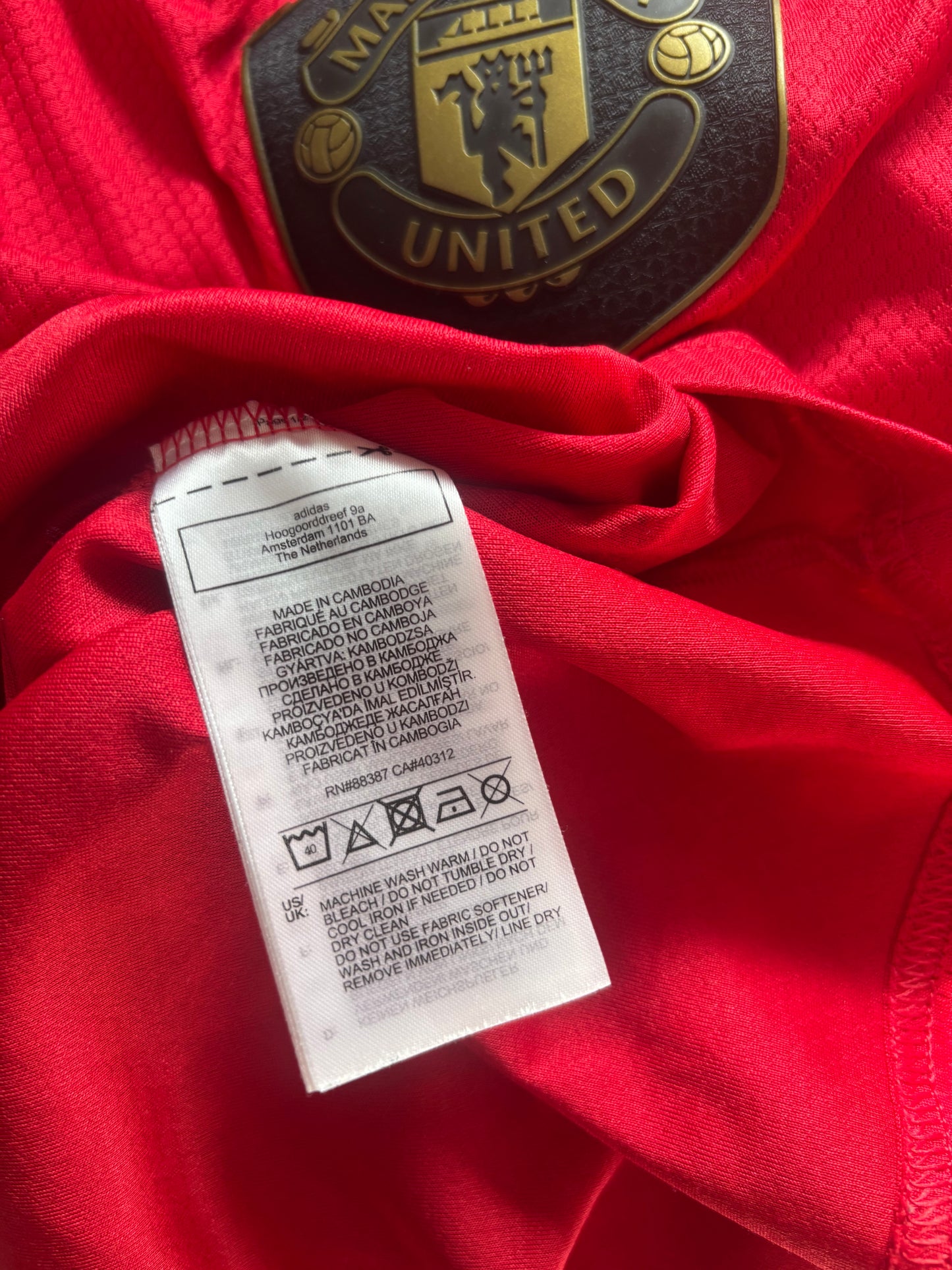 Manchester United Home Shirt 2019/20 (XL)