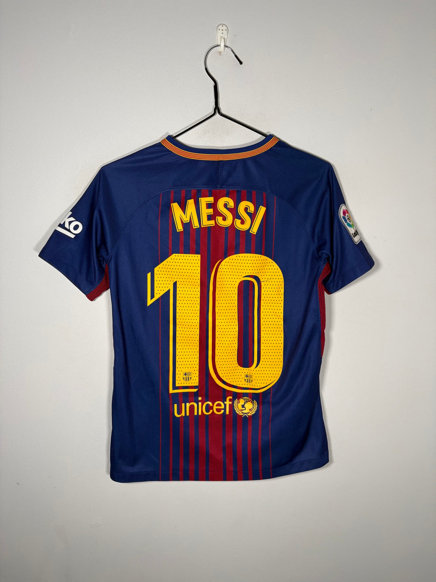 Barcelona Home Shirt 2017/18 Messi (LK)