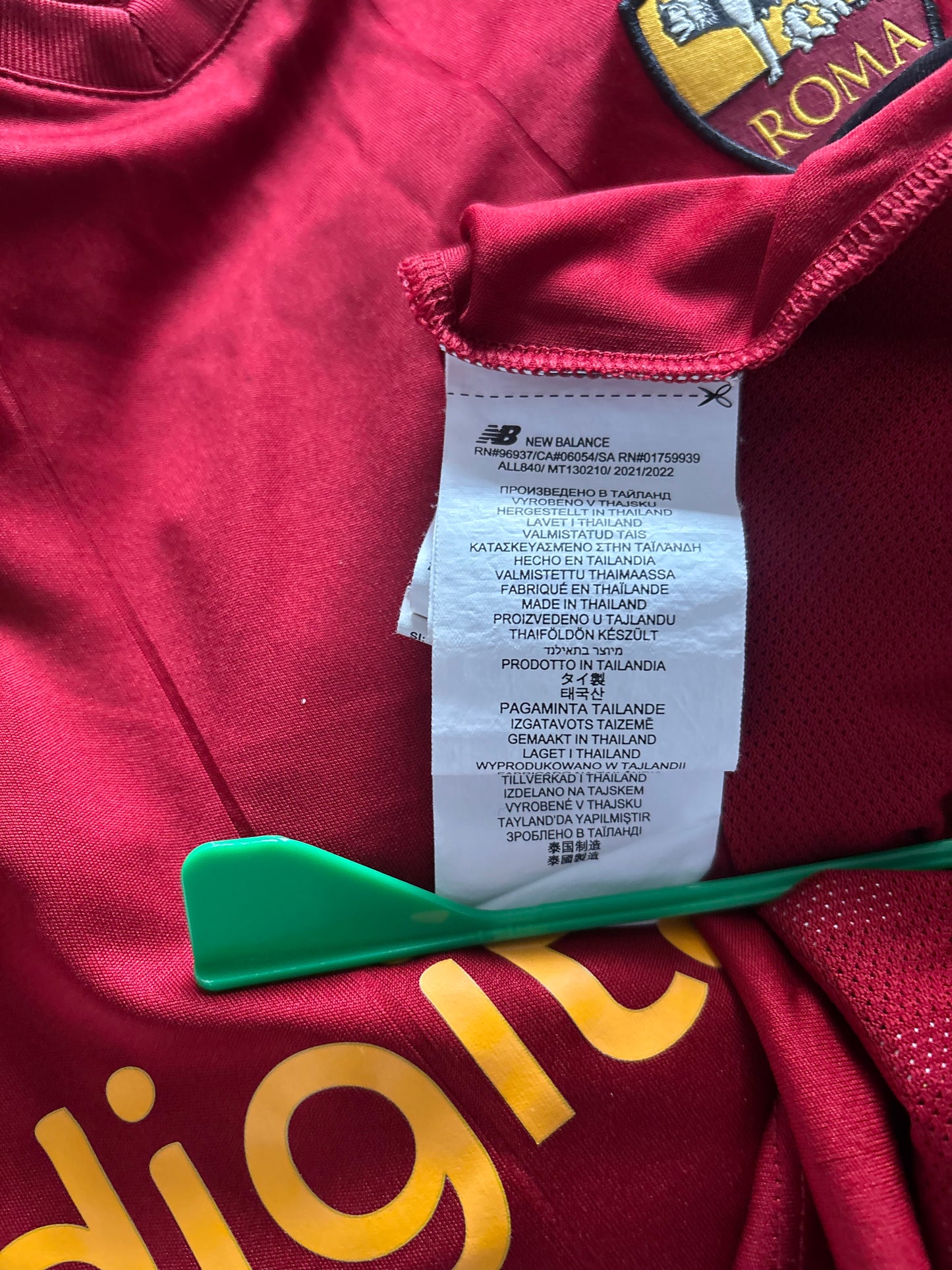 Roma Home Shirt 2021/22 Zaniolo (S)