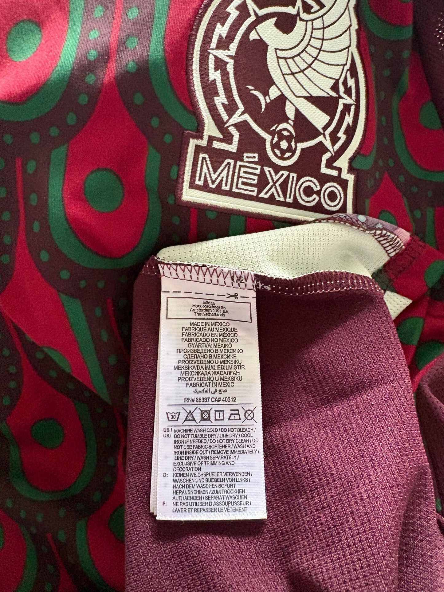 Mexico Home Shirt 2024 (M)