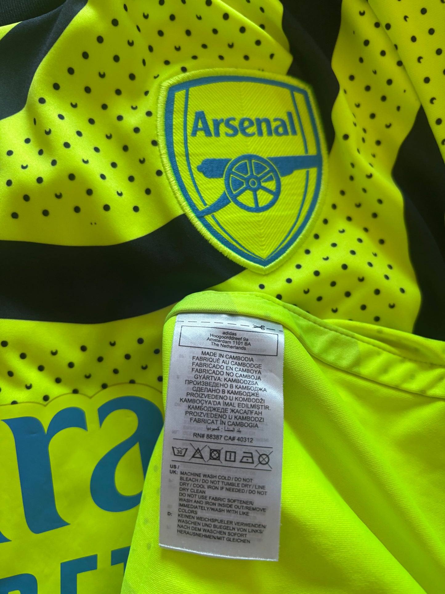 Arsenal Away Shirt 2023/24 (S)