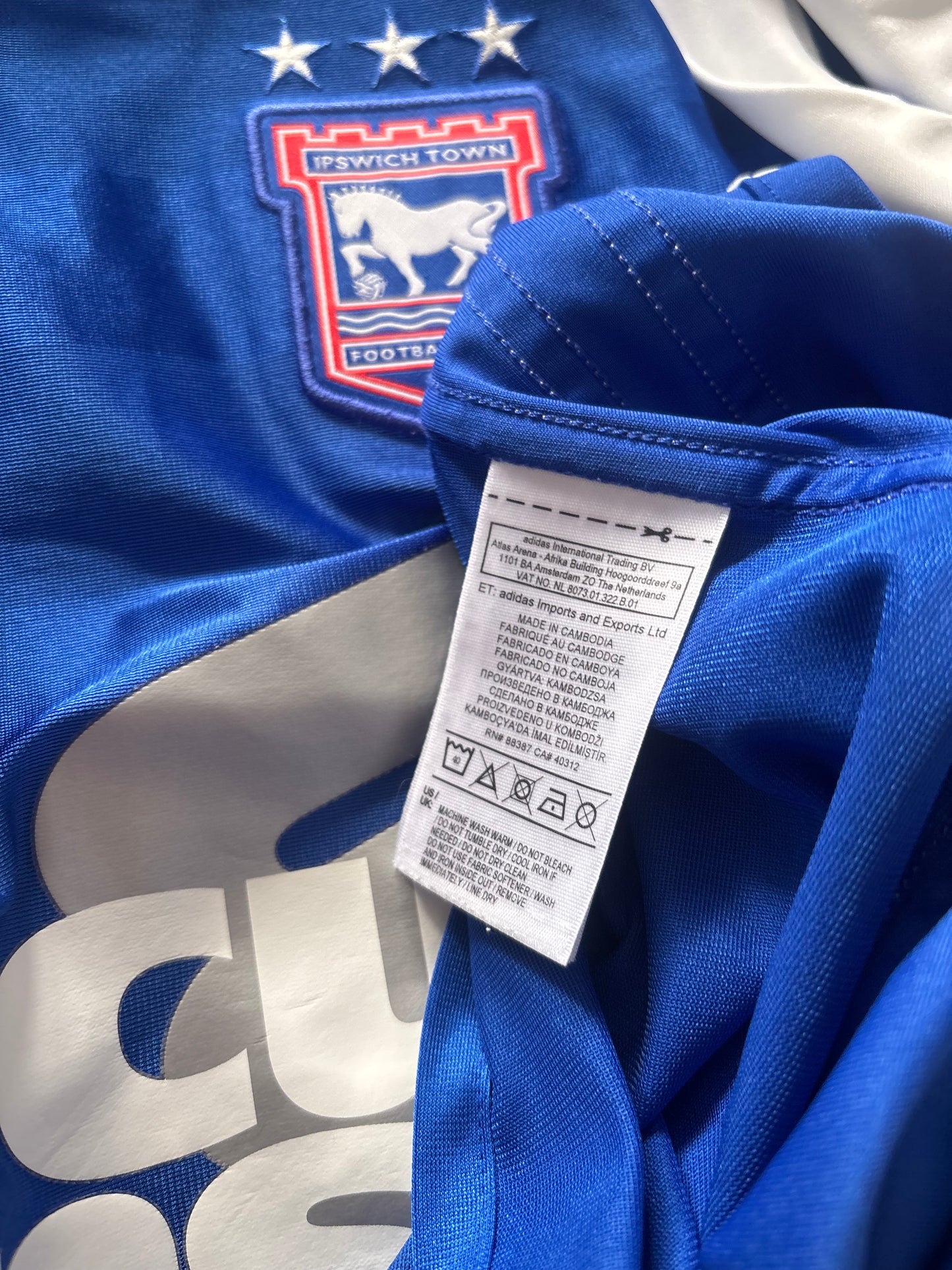 Ipswich Town Home Shirt  2017/18 (L)