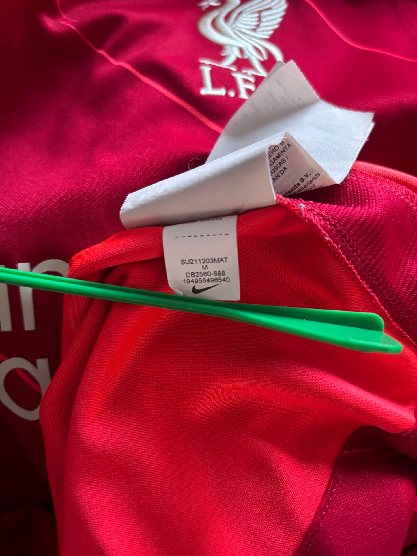 Liverpool Home Shirt 2021/22 Virgil Van Dijk (M)