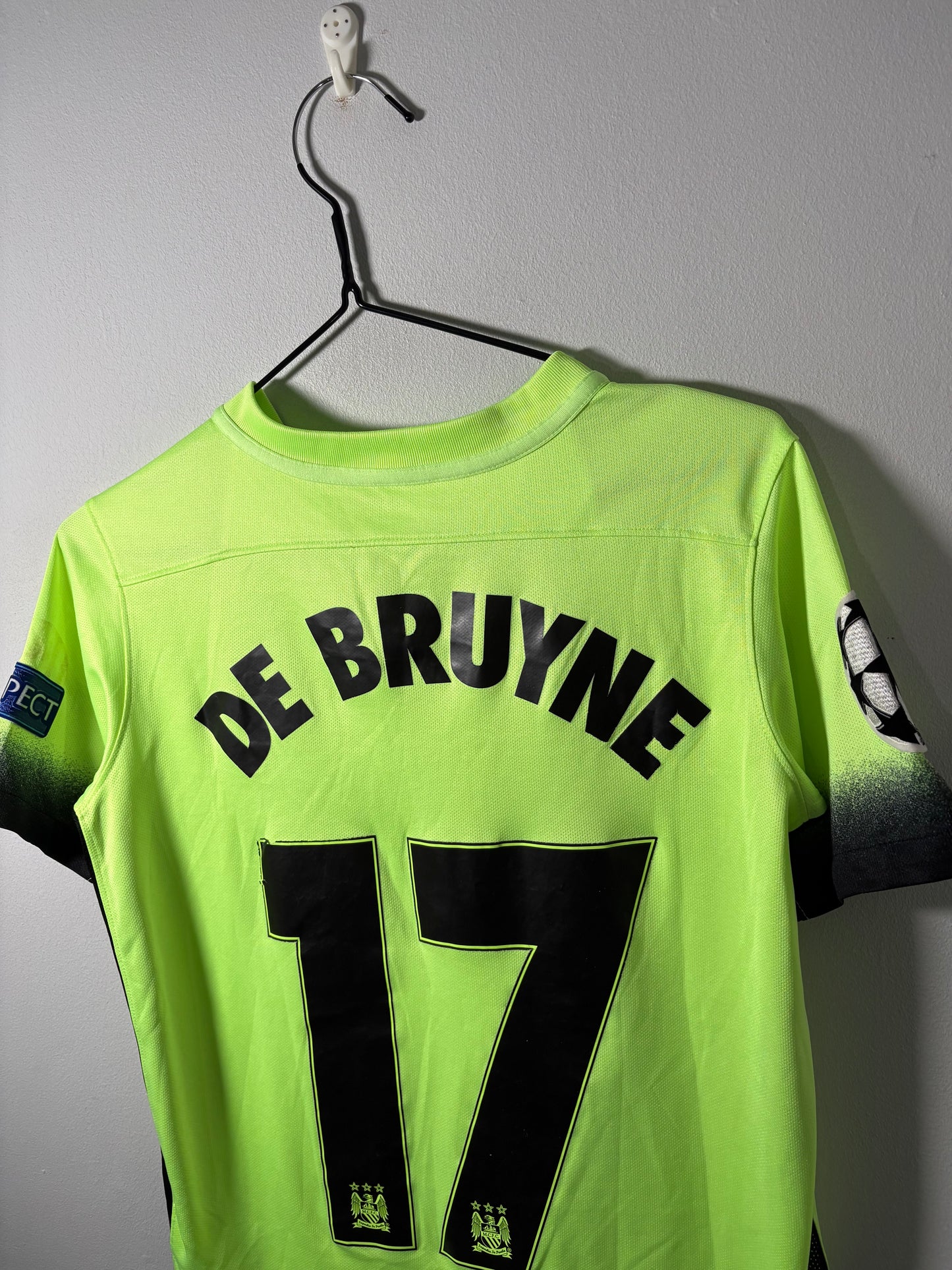 Manchester City Third Shirt 2015/16 De Bruyne (LK)