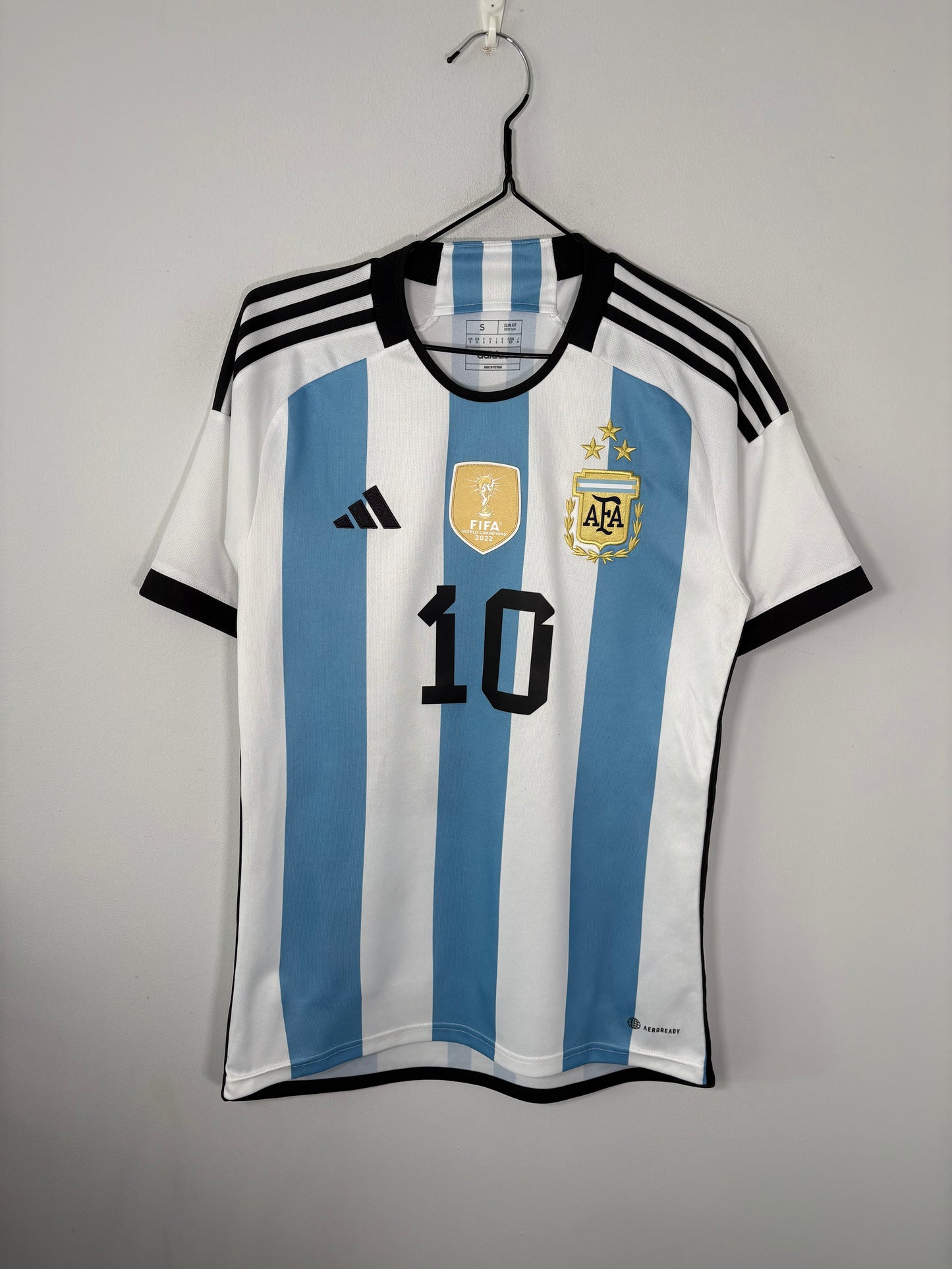 Argentina Home Shirt 2022 Messi (S)
