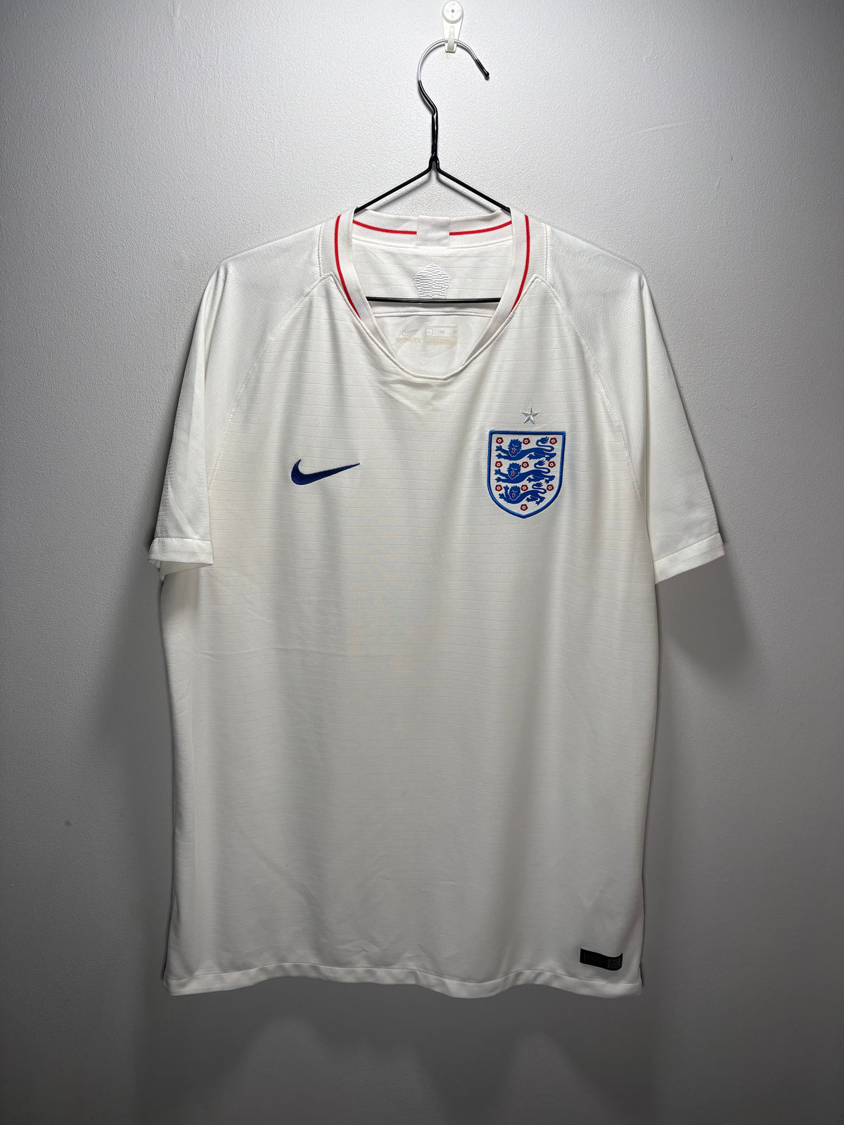 England Authentic Home Shirt 2018 (XL)