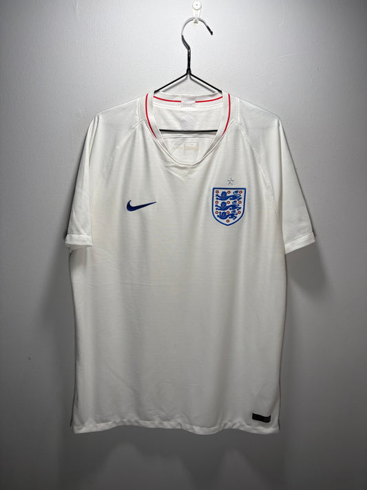 England autentisk hjemmebanetrøje 2018 (XL)