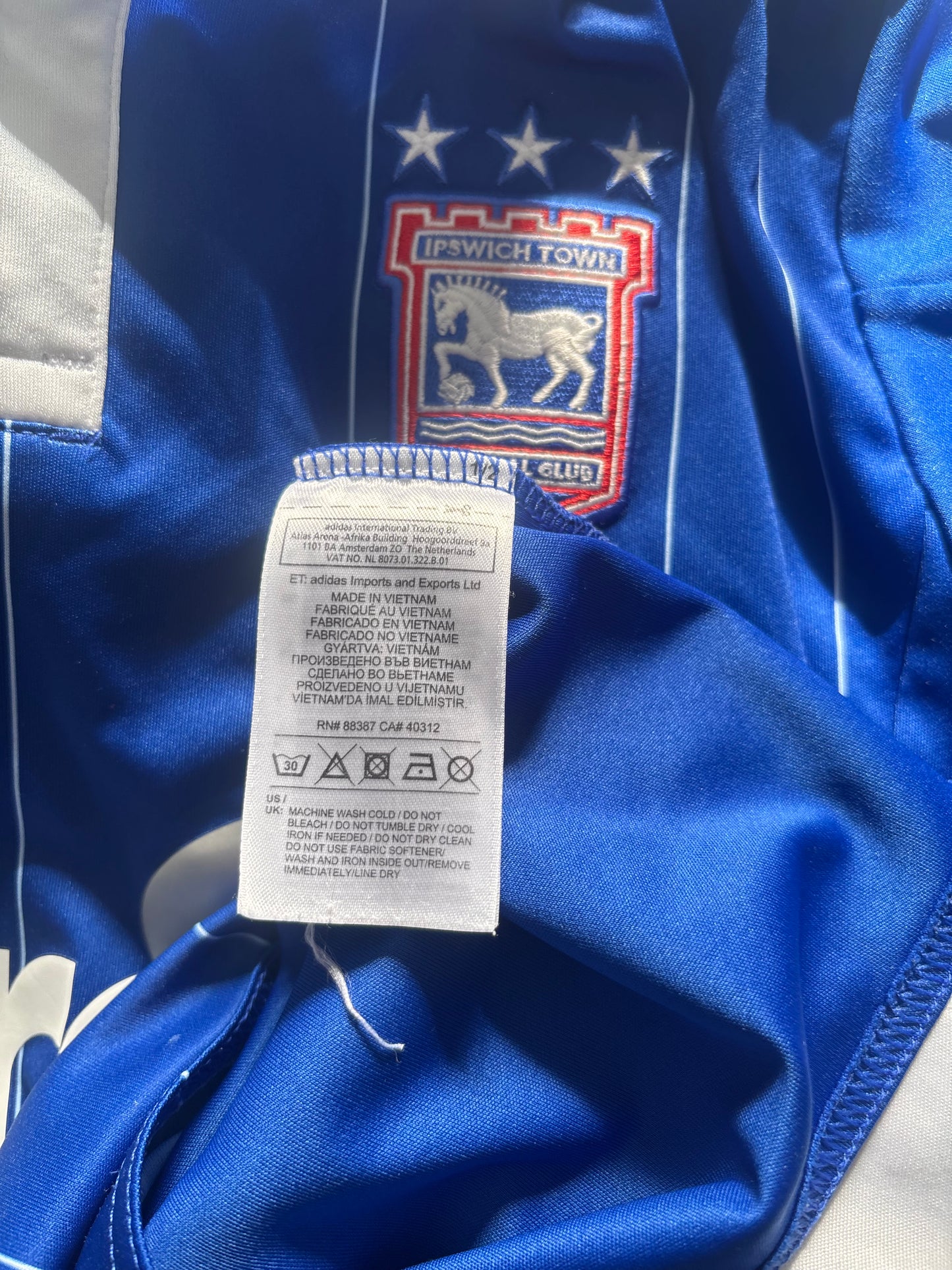 Ipswich Town Home Shirt 2015/16 (M)