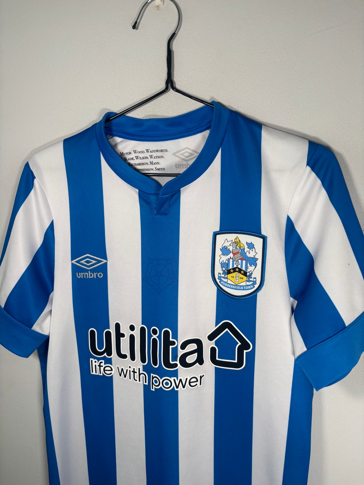 Huddersfield Town Home Shirt 2022/23 Tom Lees (S)