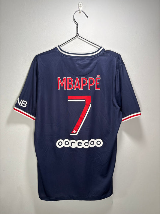 PSG Authentisches Heimtrikot 2020/21 Mbappe (L)
