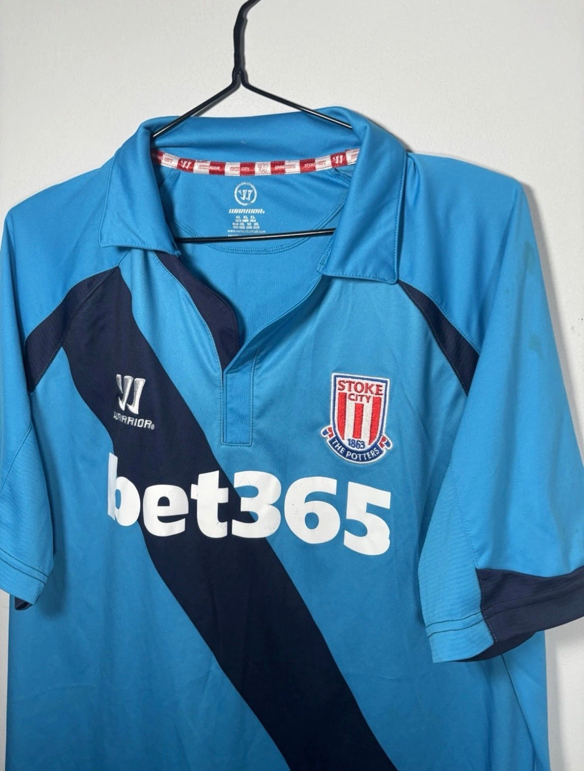 Stoke City Away Shirt 2014/15 Pieters (XXL)