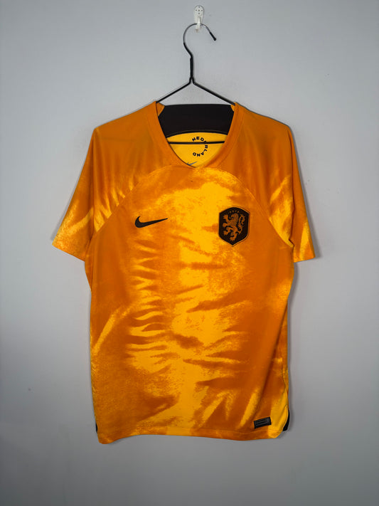 Nederlandsk autentisk hjemmebanetrøje 2022 (M)