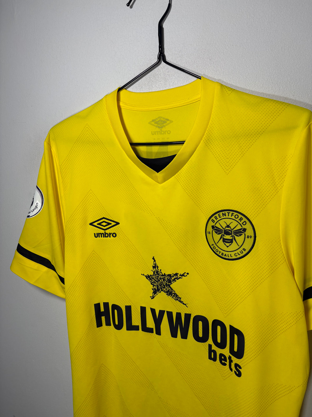 Brentford Authentic Away Shirt 2021/22 Canos (M)