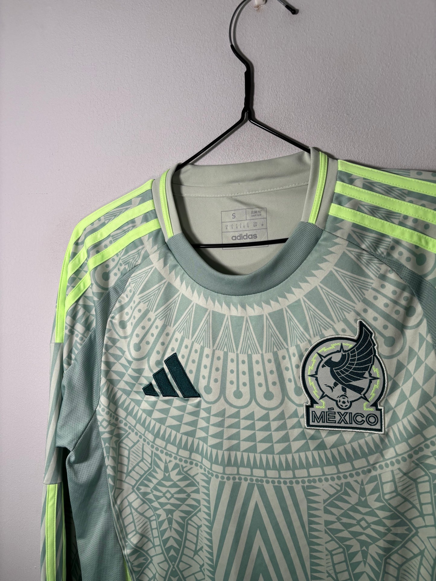 Mexico Away Shirt 2024 Long Sleeve (S)