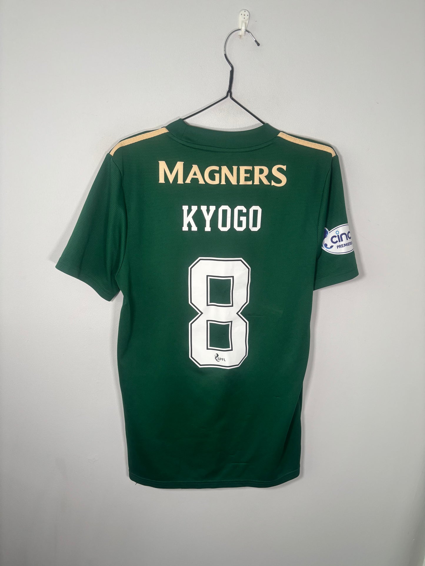 Celtic Away Shirt 2021/22 Kyogo (S)