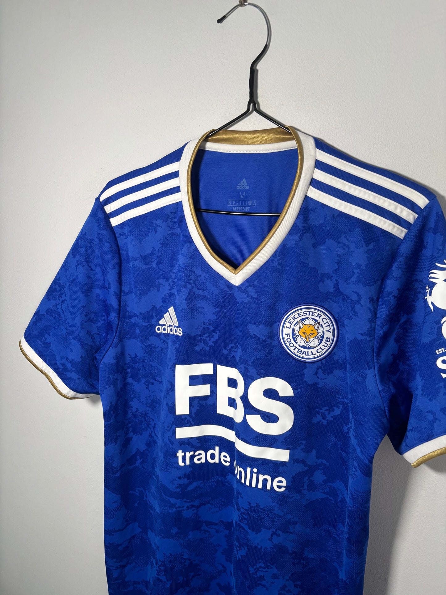 Leicester City Home Shirt 2021/22 (S)