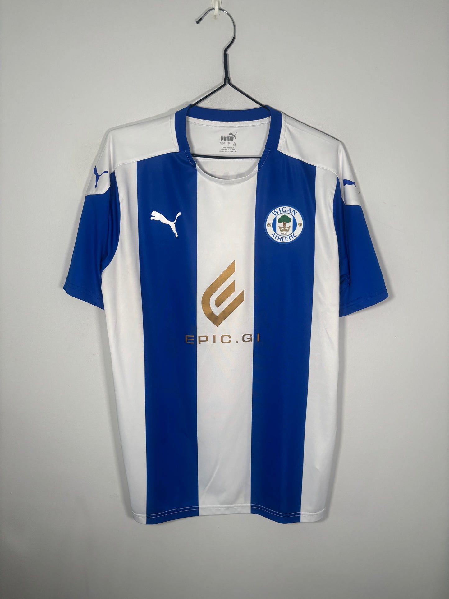 Wigan Athletic Home Shirt 2021/22 Lang (L)