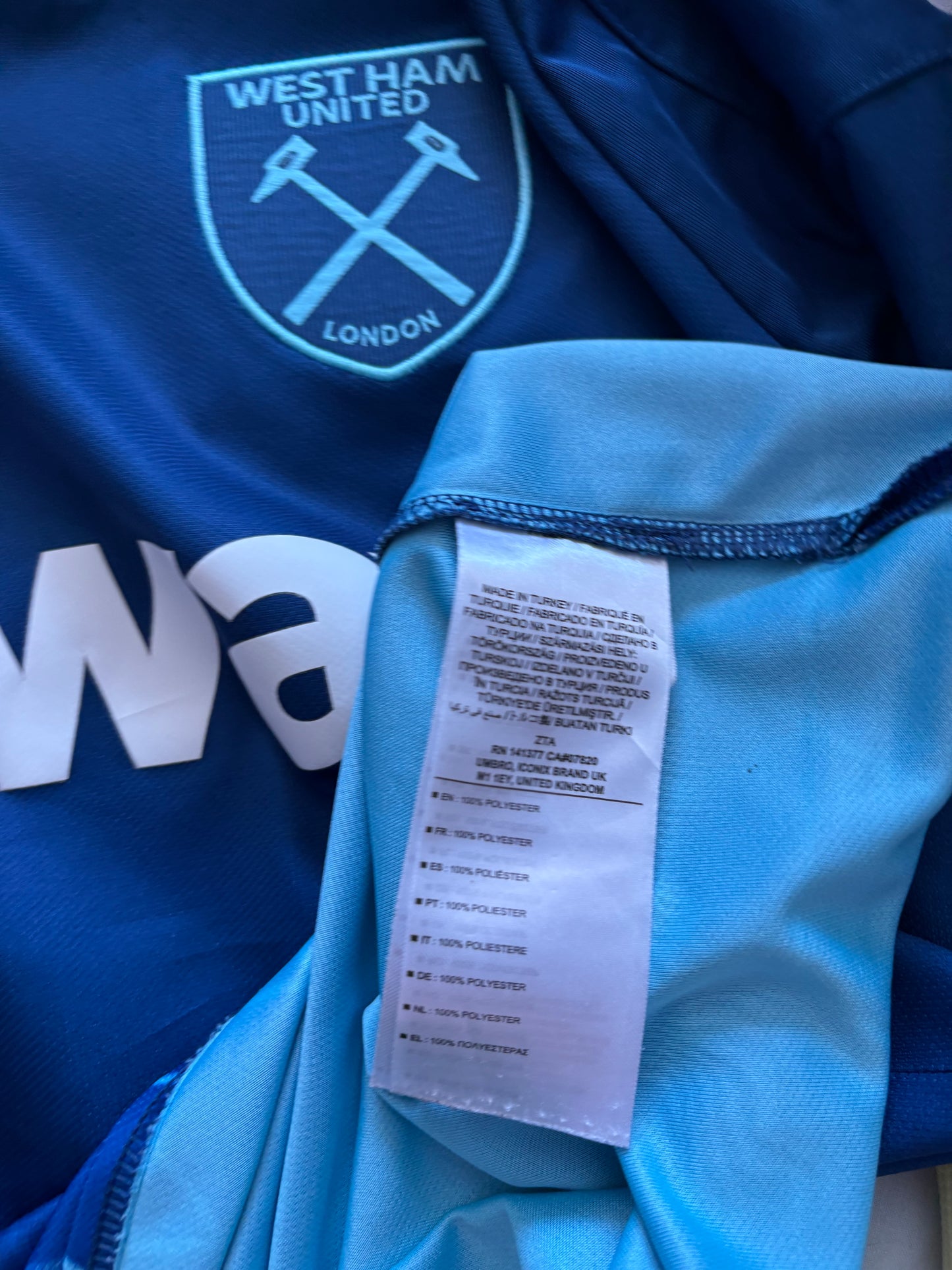 West Ham United Third Shirt 2023/24 Kudus (L)