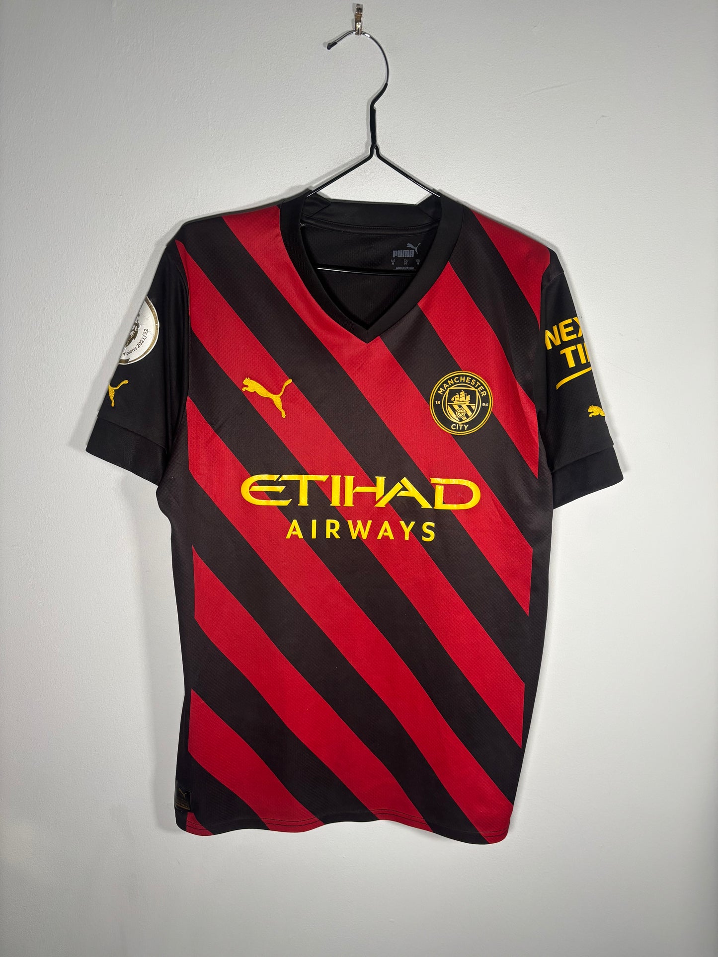 Manchester City Away Shirt 2022/23 Haaland (S)