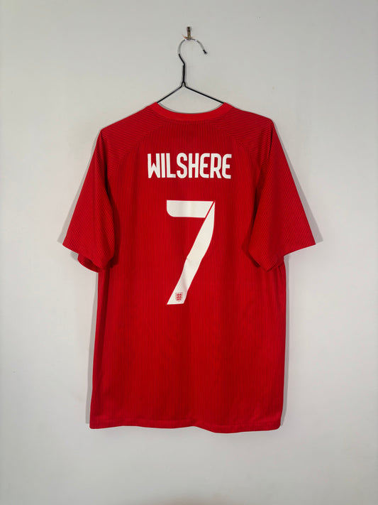 England Away Shirt 2014 Jack Wilshere (L)