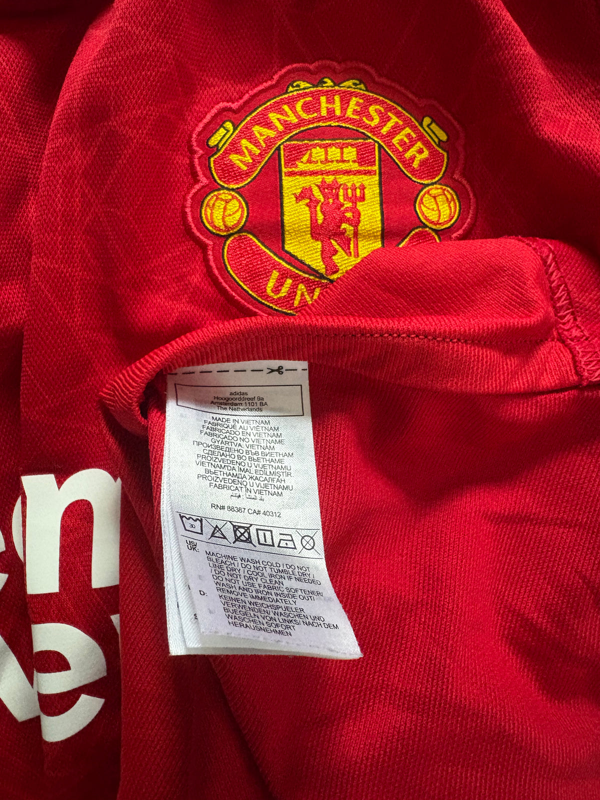 Manchester United Home Shirt 2023/24 (L)
