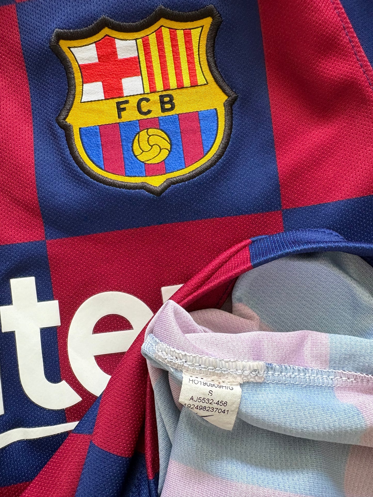 Barcelona Home Shirt 2019/20 Lionel Messi (S)