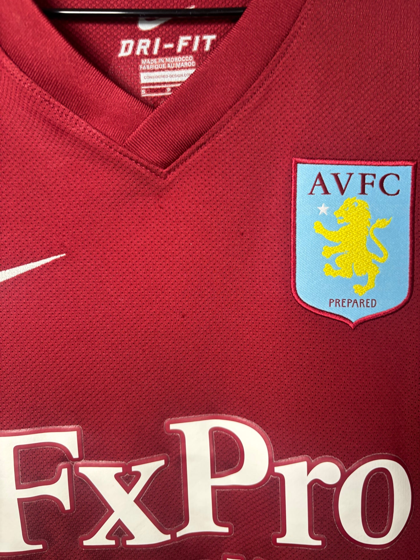 Aston Villa Home Shirt 2010/11 Darren Bent (S)