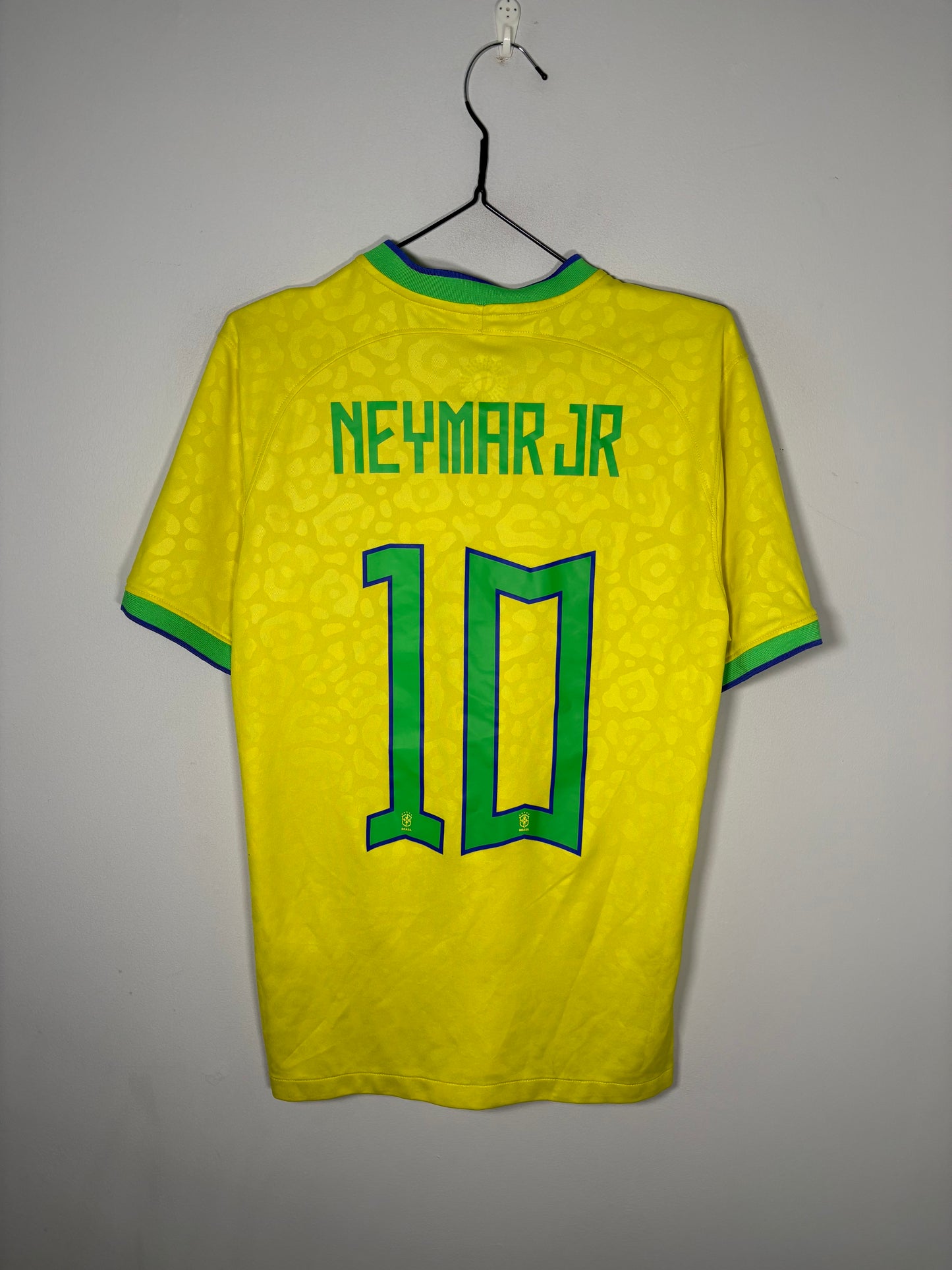 Brazil Home Shirt 2022 Neymar Jr (S)