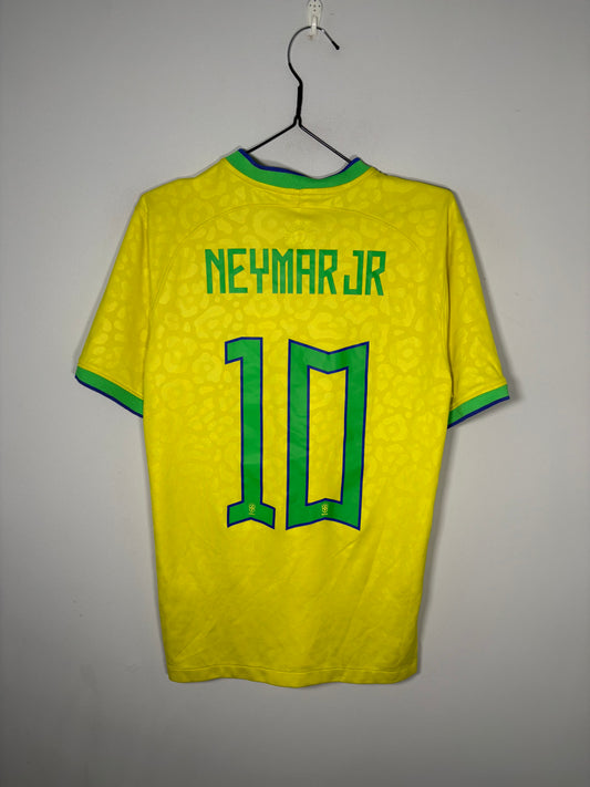 Brazil Home Shirt 2022 Neymar Jr (S)