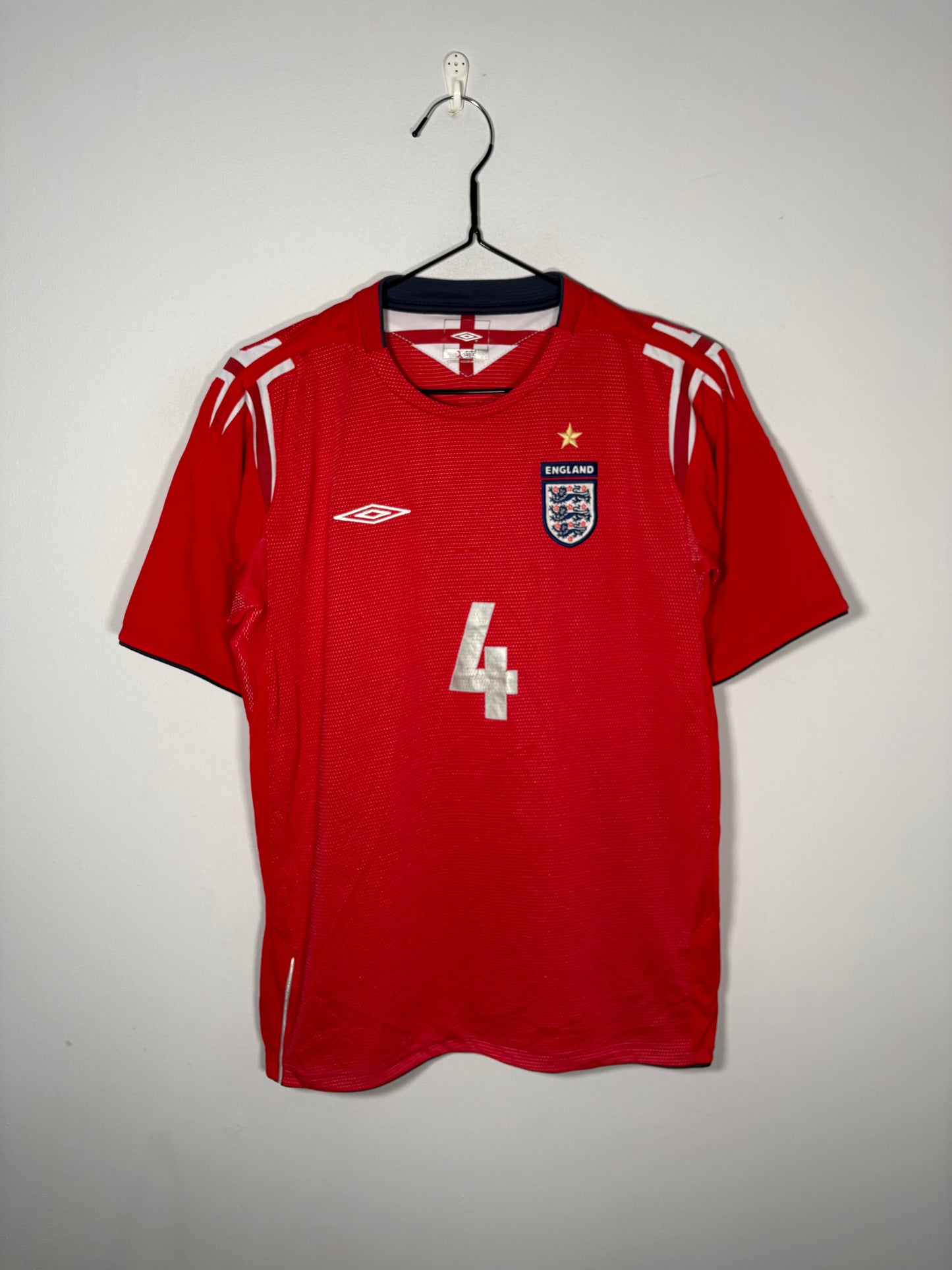 England Away Shirt 2004 Gerrard (XLK)