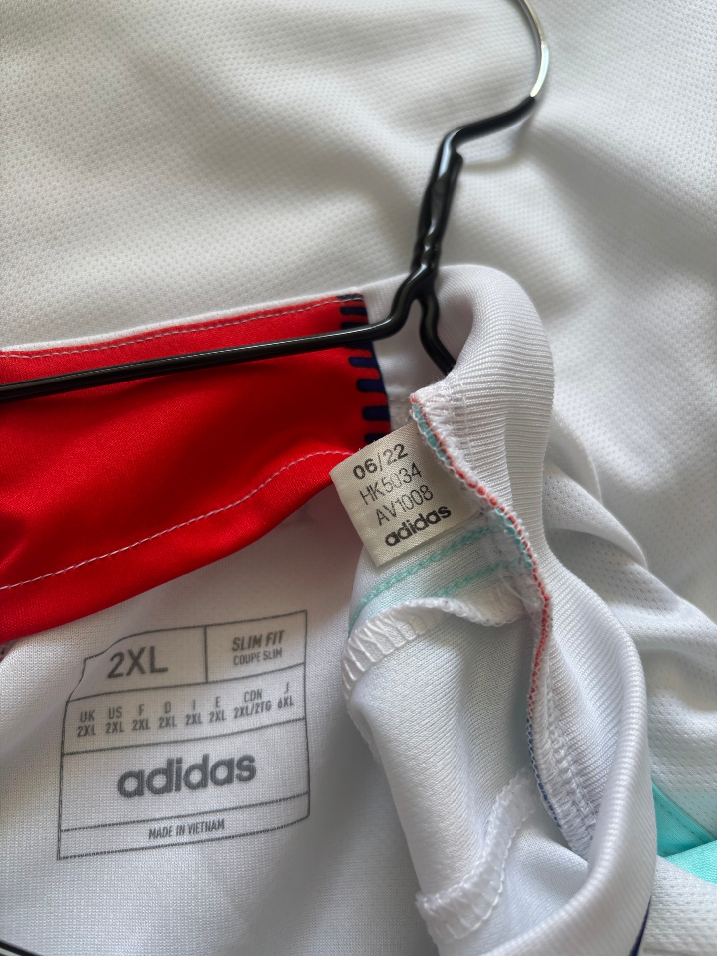 Belgium Away Shirt 2022 (XXL)