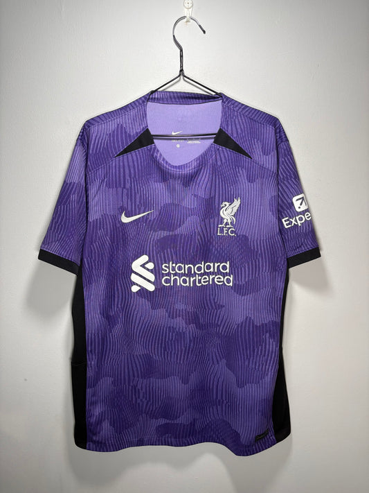 Tercera camiseta auténtica del Liverpool 2023/24 (XL)