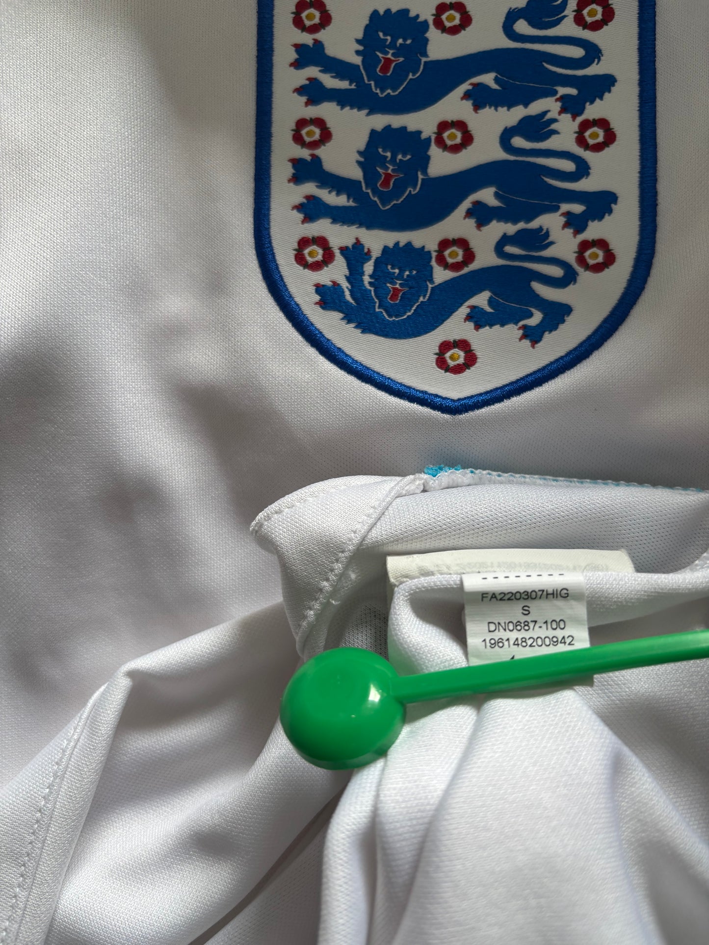 England Home Shirt 2022 (S)