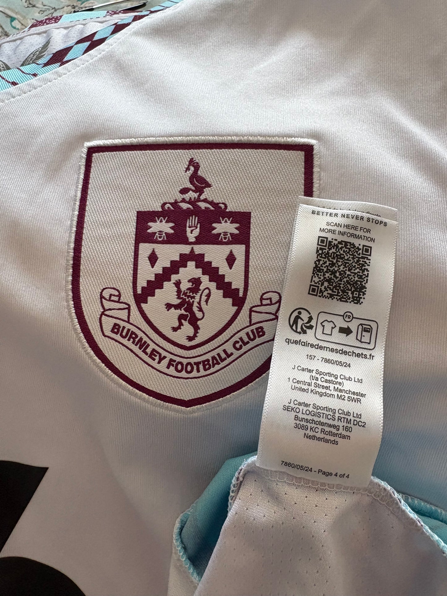 Burnley Third Shirt 2024/25 (L)