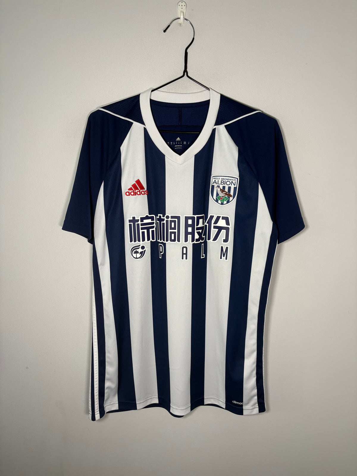 West Bromwich Albion Authentic  Home Shirt 2017/18 Matt Phillips (M)