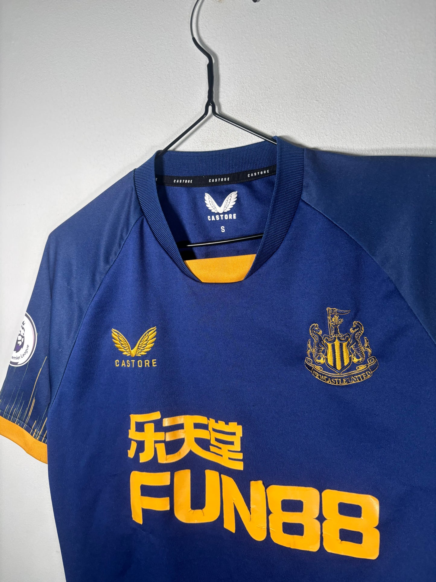 Newcastle United Away Shirt 2022/23 Bruno Guimares (S)