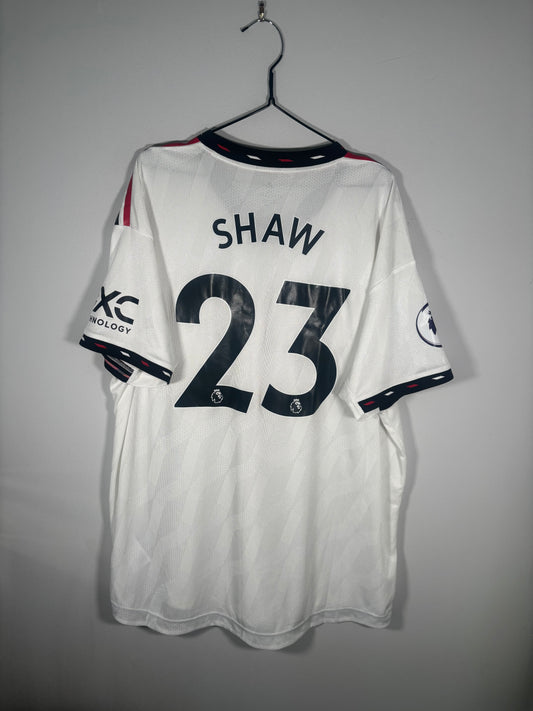 Manchester United Away Shirt Luke Shaw 2022/23 (3XL)
