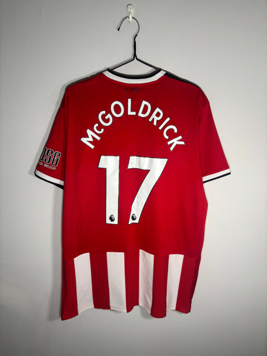 Sheffield United Home Shirt 2019/20 McGoldrick (XL)