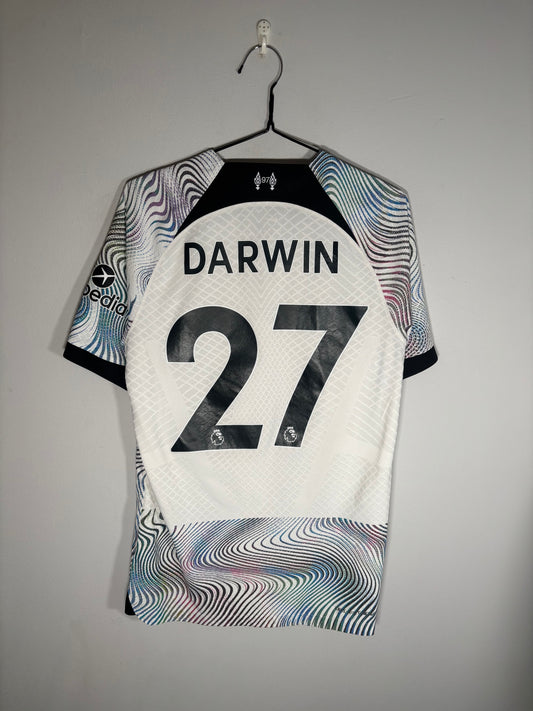 Liverpool Away Player Issue Shirt Nunez 2022/23 (S)